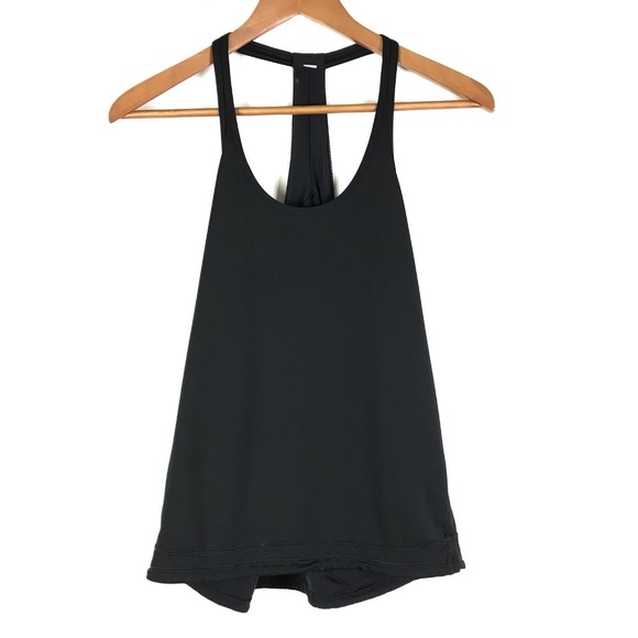 lululemon athletica Tops - Lululemon Drop It Like Its Hot Black Tank Top